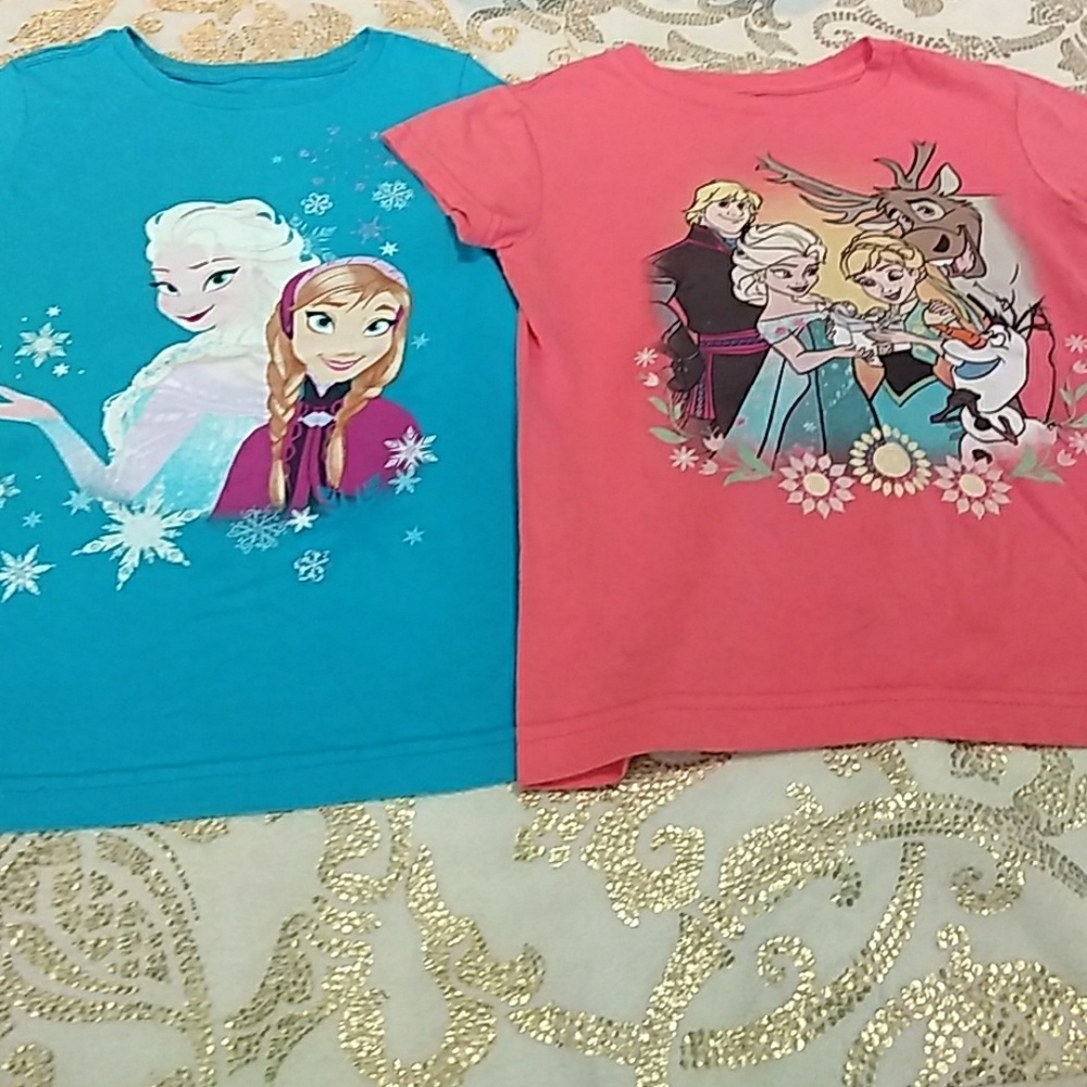 Bundle Two Disney Frozen Shirts